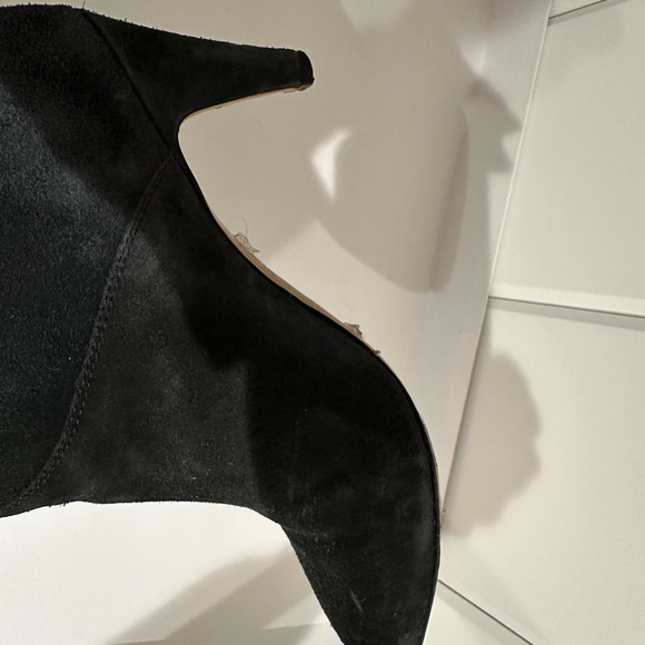 Isabel Marant Black Suede Knee-High Boots - Picture 10 of 10